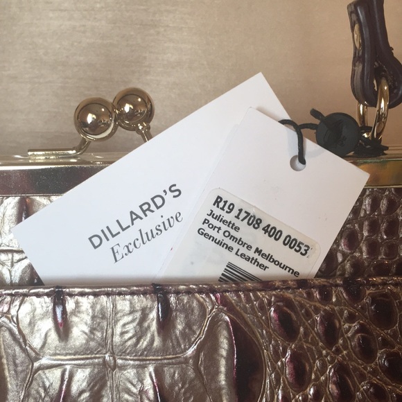 NWT “SOLD OUT” Brahmin Juliett Port Ombré Melbourne Bag & Credit Card Wallet - Picture 8 of 13